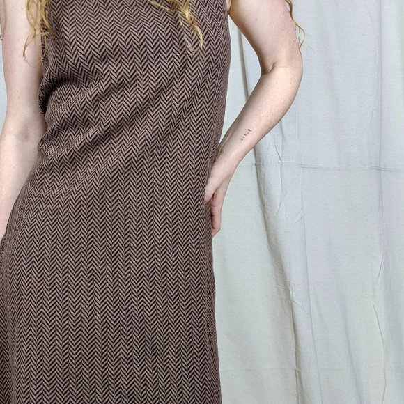 Vintage Lands End Shift Dress sz med - Picture 5 of 6